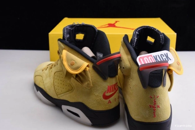 X CN1084-300 YELLOW 6 SCOTT AIR JORDAN TRAVIS 0821
